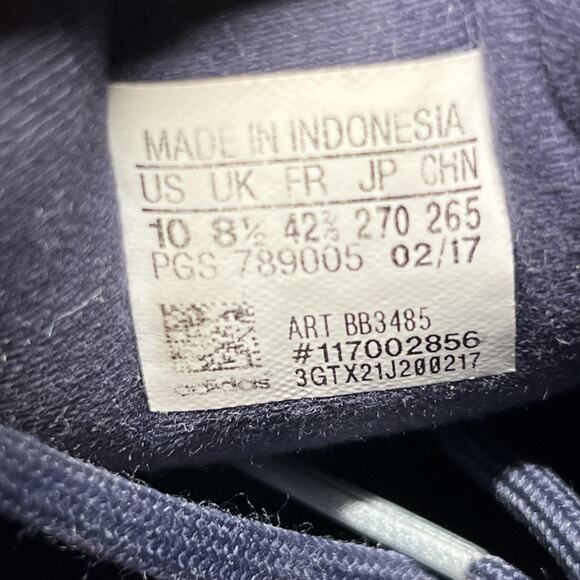 Adidas Supernova Shoes Womens Size 10 Navy Boost Running Continental BB3485 - Picture 8 of 9